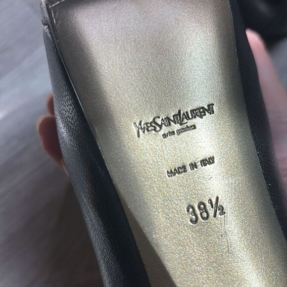 Yves Saint Laurent Tribute Leather Pumps 38.5 - Picture 7 of 12